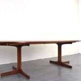 Mid-Century Danish Teak Extendable Dining Table, 1960s.