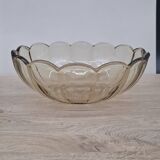 Amber salad bowl, Manage glass