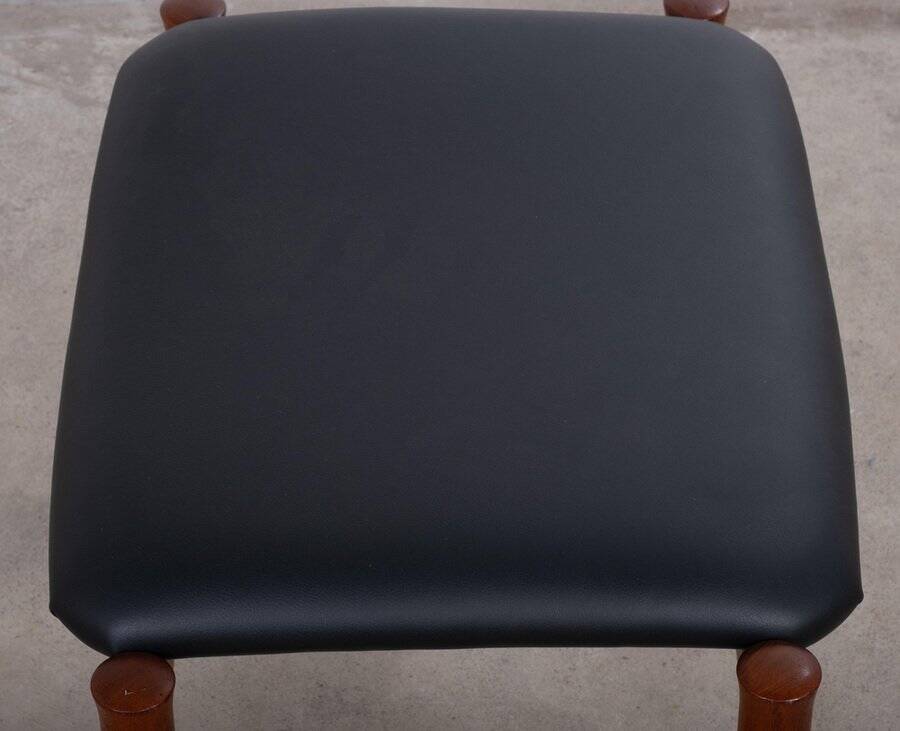 Teak Stool by Søren Hansen for Fritz Hansen, Denmark, 1950s