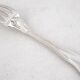 Christofle Violon palmettes, 14 table forks, 21 cm, silver-plated metal.