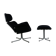 Artifort big tulip lounge chair with original ottoman