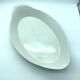 White oval dish with hollow ears 41cm