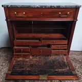 Louis XVI mahogany secretary, 18th century