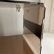 M. Dumas plexiglass and chrome shelf locker