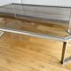 Table basse métal Chromé