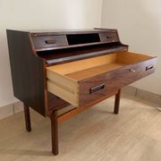 Scandinavian rosewood secretary desk by Arne Wahl Iversen