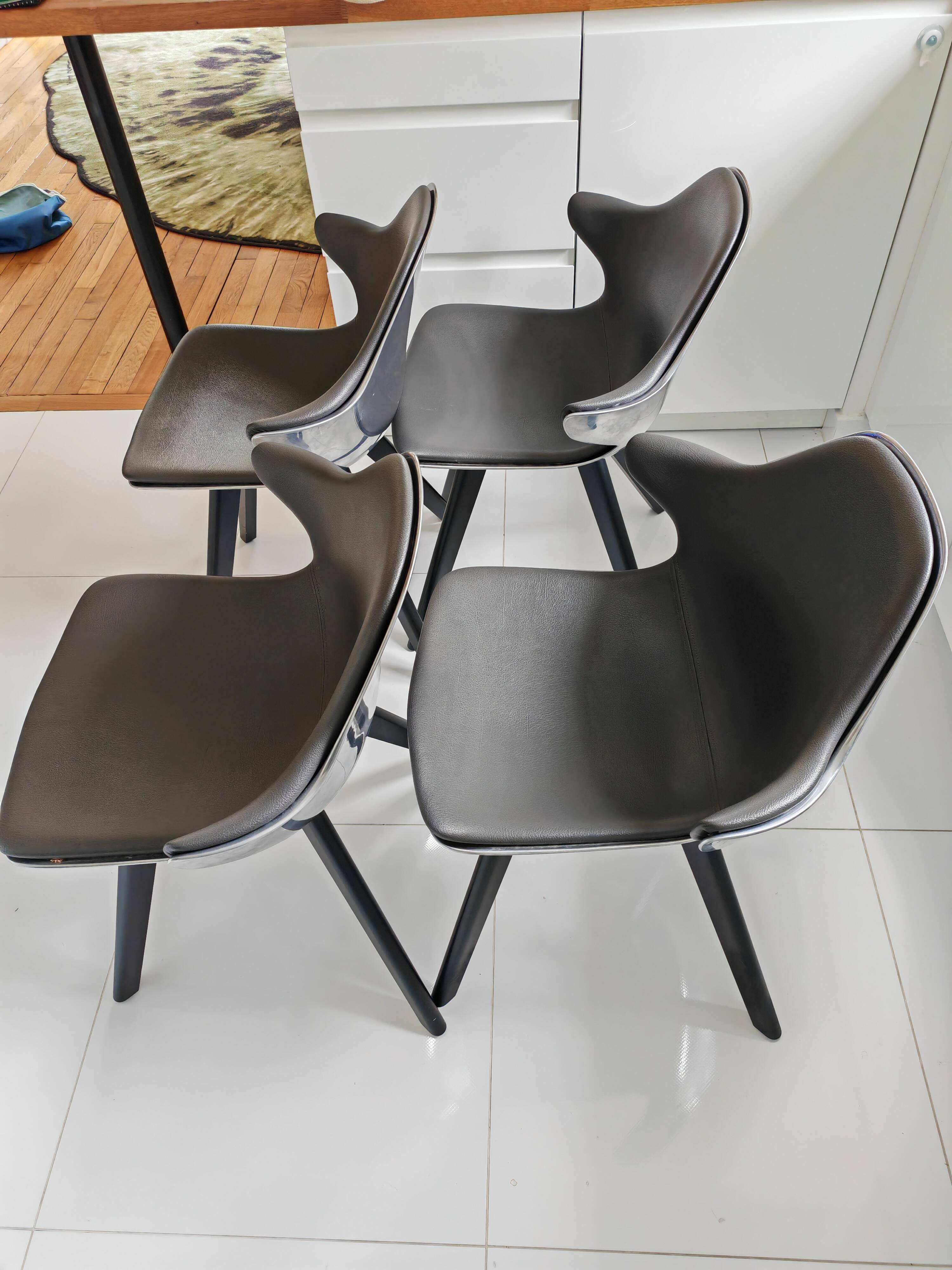 Chaises bridge Roche Bobois