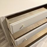 Commode vintage relookée année 50