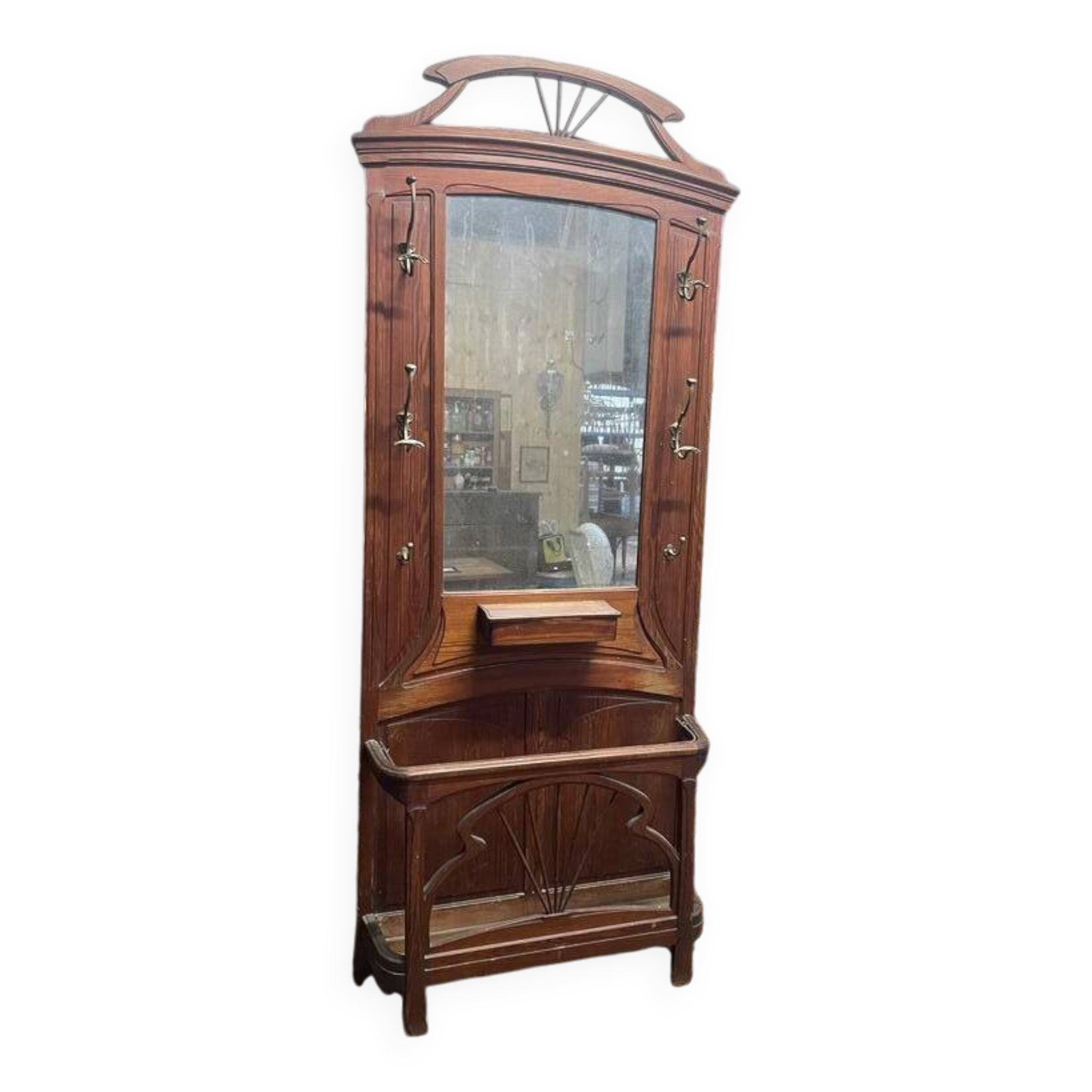 Art Nouveau Cloakroom / Coat Rack