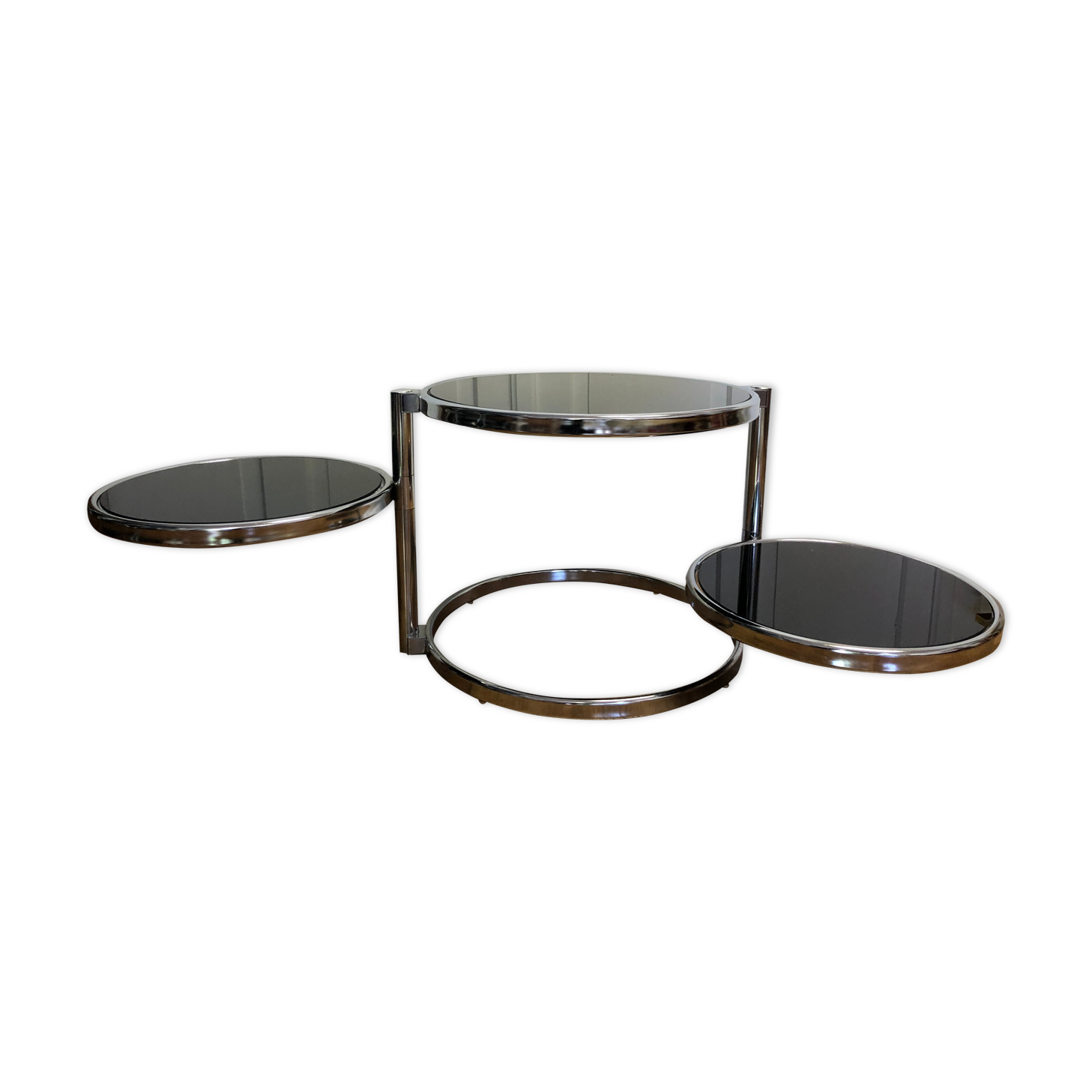 Table basse à 3 niveaux Leitmotiv-swivel