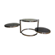 Table basse à 3 niveaux Leitmotiv-swivel