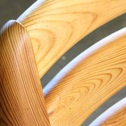 Vintage Danish pine dining chairs att. to Dyrlund, 1970s-1980s, set of 6