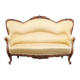 Sofa néo-rococo — Style 19e/20e siècle — Silhouette élégante de salon avec C