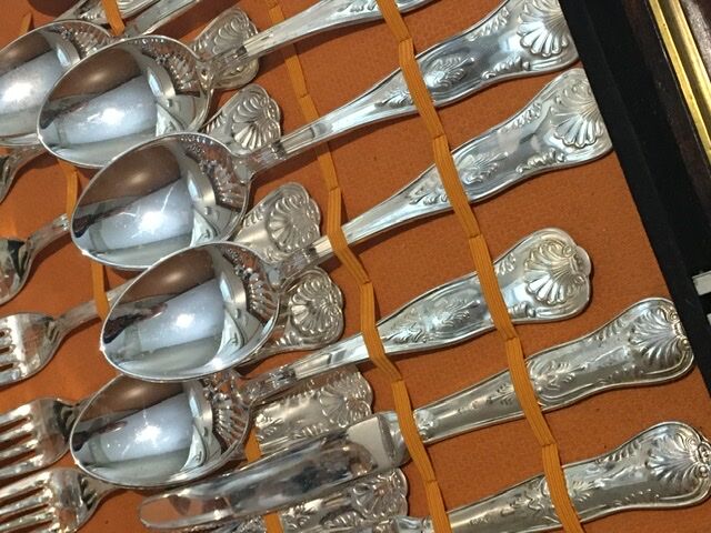 Ménagère complète italienne vintage