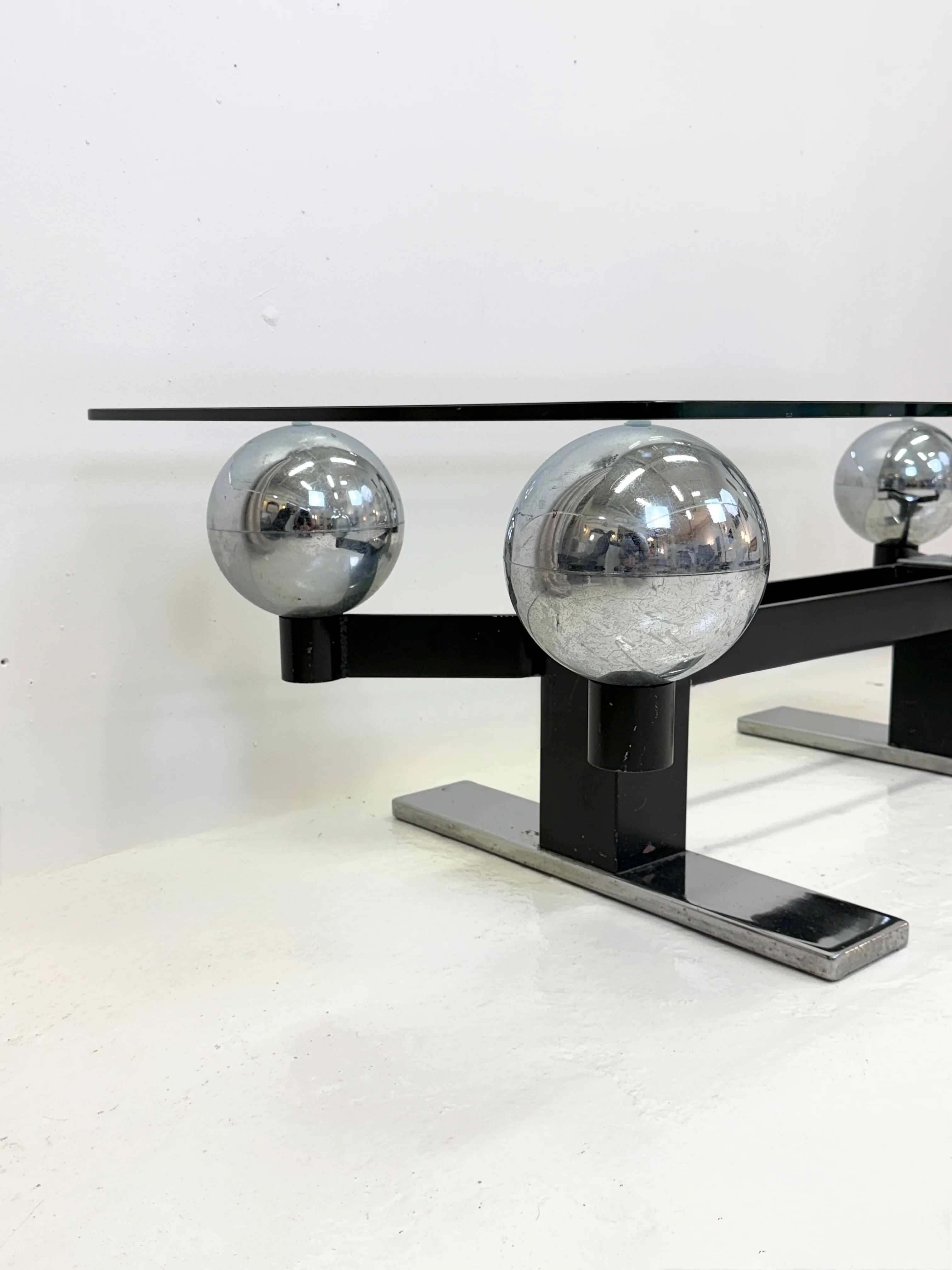 Sputnik coffee table - Space Age, 1970s