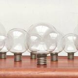 Vintage German Space Age replacement or spare glass piece for lamp by Motoko Ishii for Staff, 1970s.