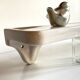 Vintage ceramic wall shelf - france