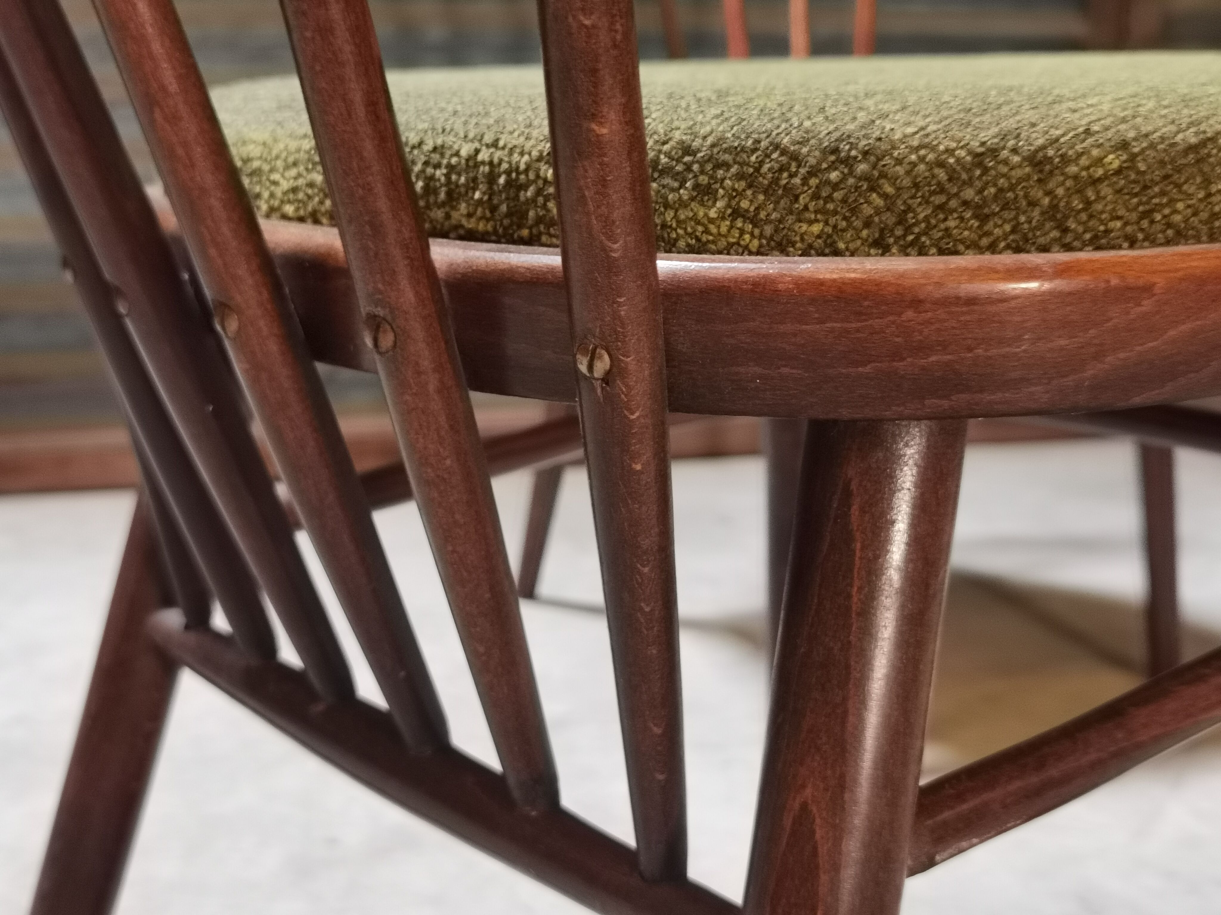 Suite de 4 chaises Antonin Suman pour Tatra Nabytok 1960