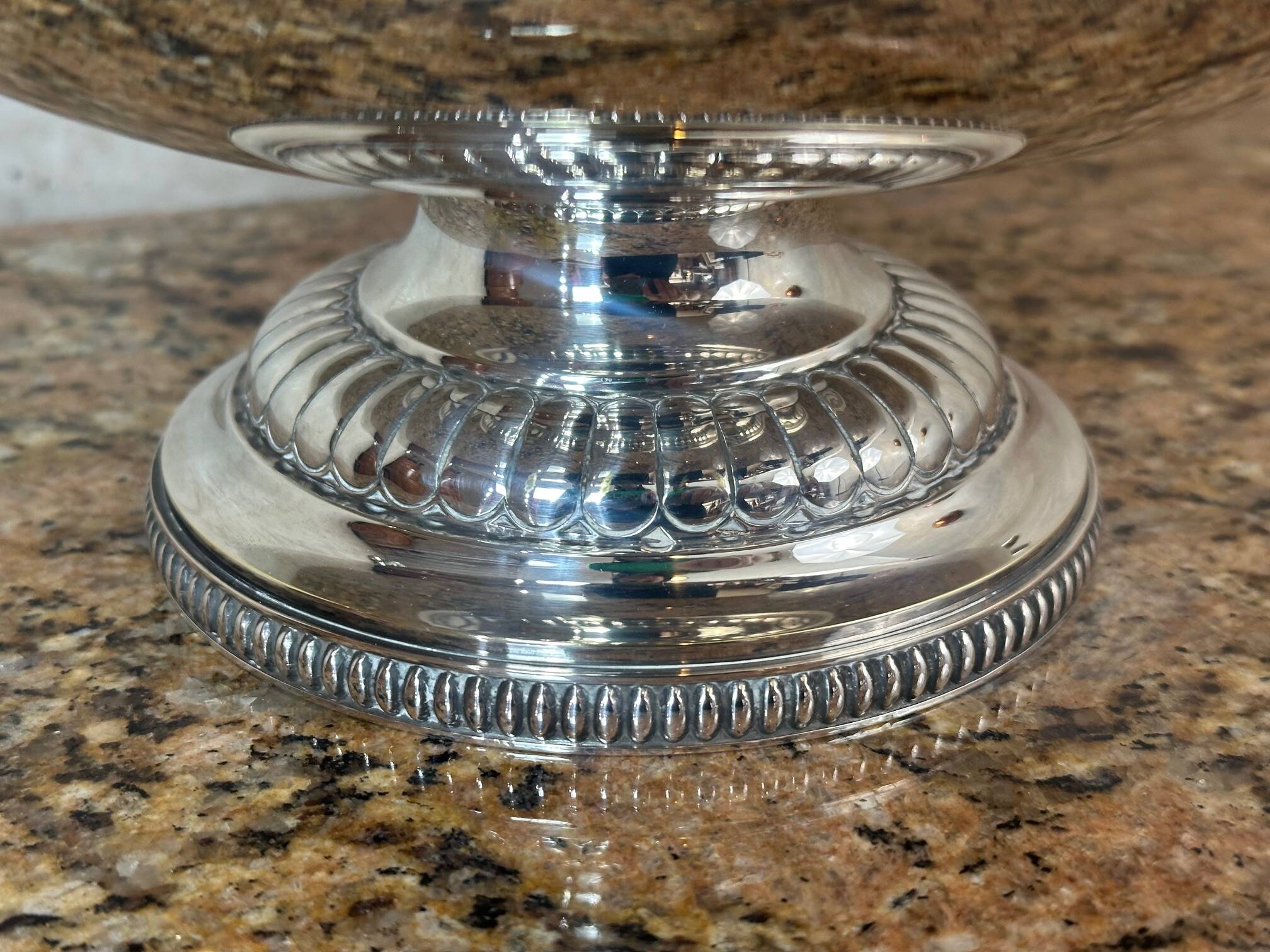 Silver metal cup