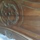 Carved wooden headboard 147X87