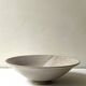 Turned stoneware bowl with crystallisation glaze, Japanese workshop work.