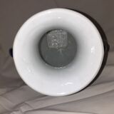 Floral blue decor Asian vase