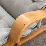 Scandinavian chaise longue