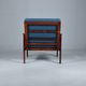 Fauteuil Capella par Illum Wikkelso pour Niels Eilersen. 1959.