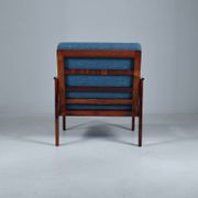 Fauteuil Capella par Illum Wikkelso pour Niels Eilersen. 1959.