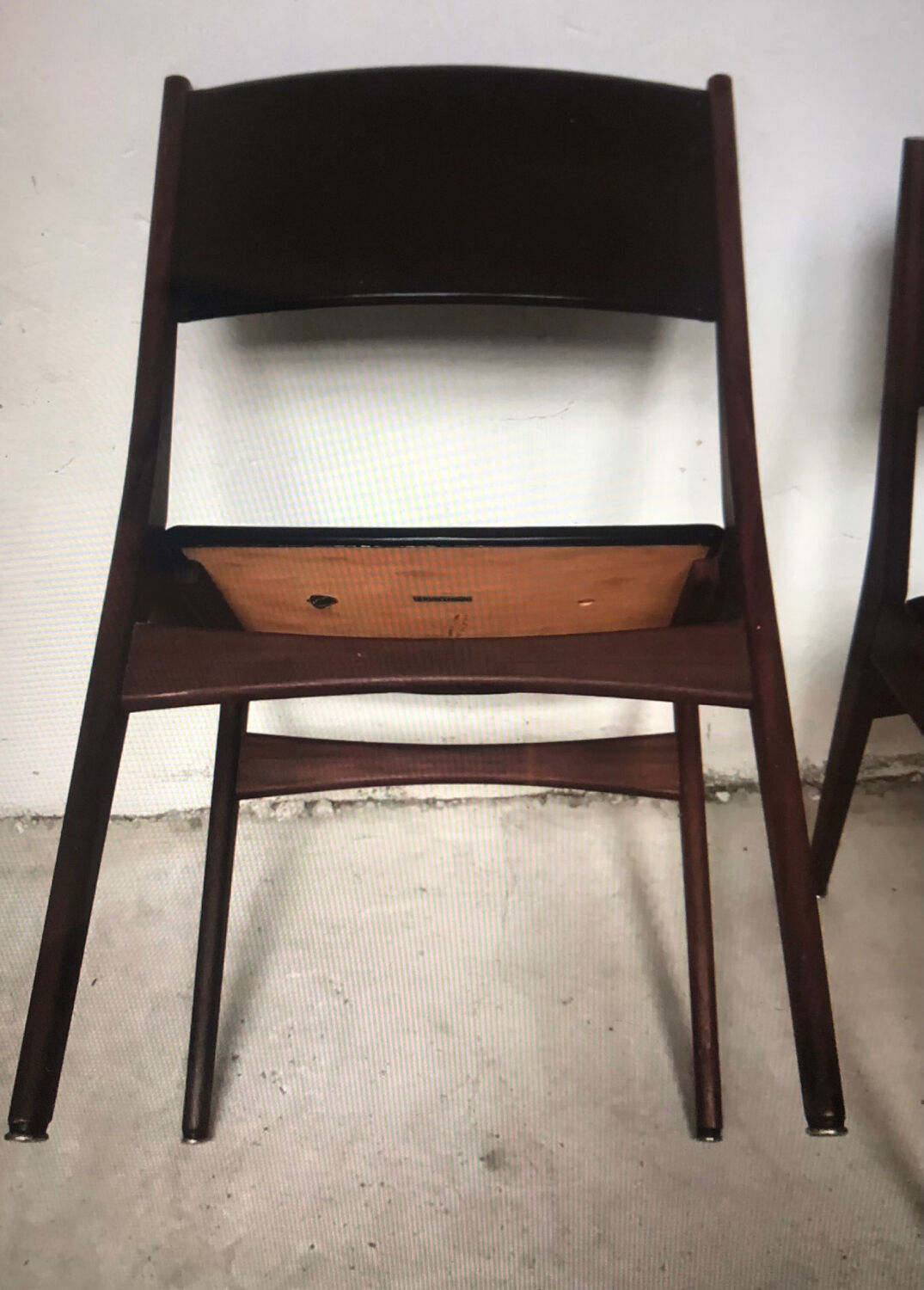 Scandinavian chairs Rosewood Frem Rojle 60s
