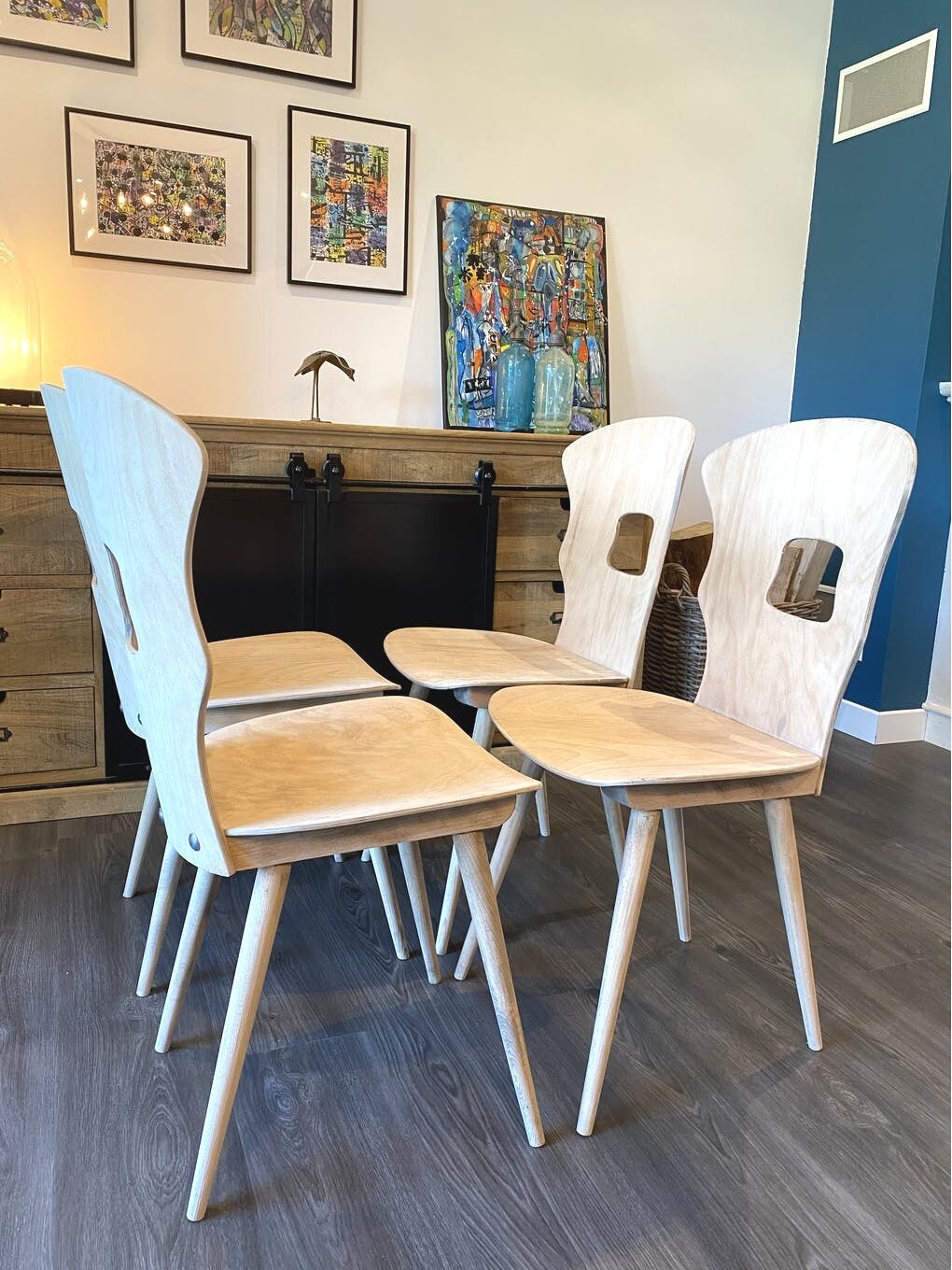 Baumann bistro series of 4 chairs