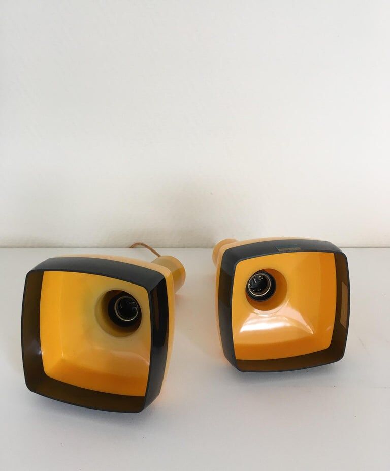 Vintage hanging lamp by Bent Karlby for A. Schroder, Kemi, 1970s