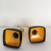 Vintage hanging lamp by Bent Karlby for A. Schroder, Kemi, 1970s