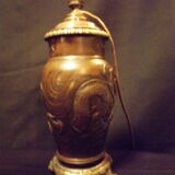 Japan bronze lamp foot