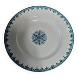 Jules Vieillard Bordeaux 19th century ironstone star service dish