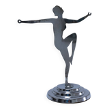 Metal jewelry holder Art Deco style bathroom decor