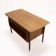 Mid century teak 'Cow Horn' Writing Desk by Tijsseling for Hulmefa 1960s