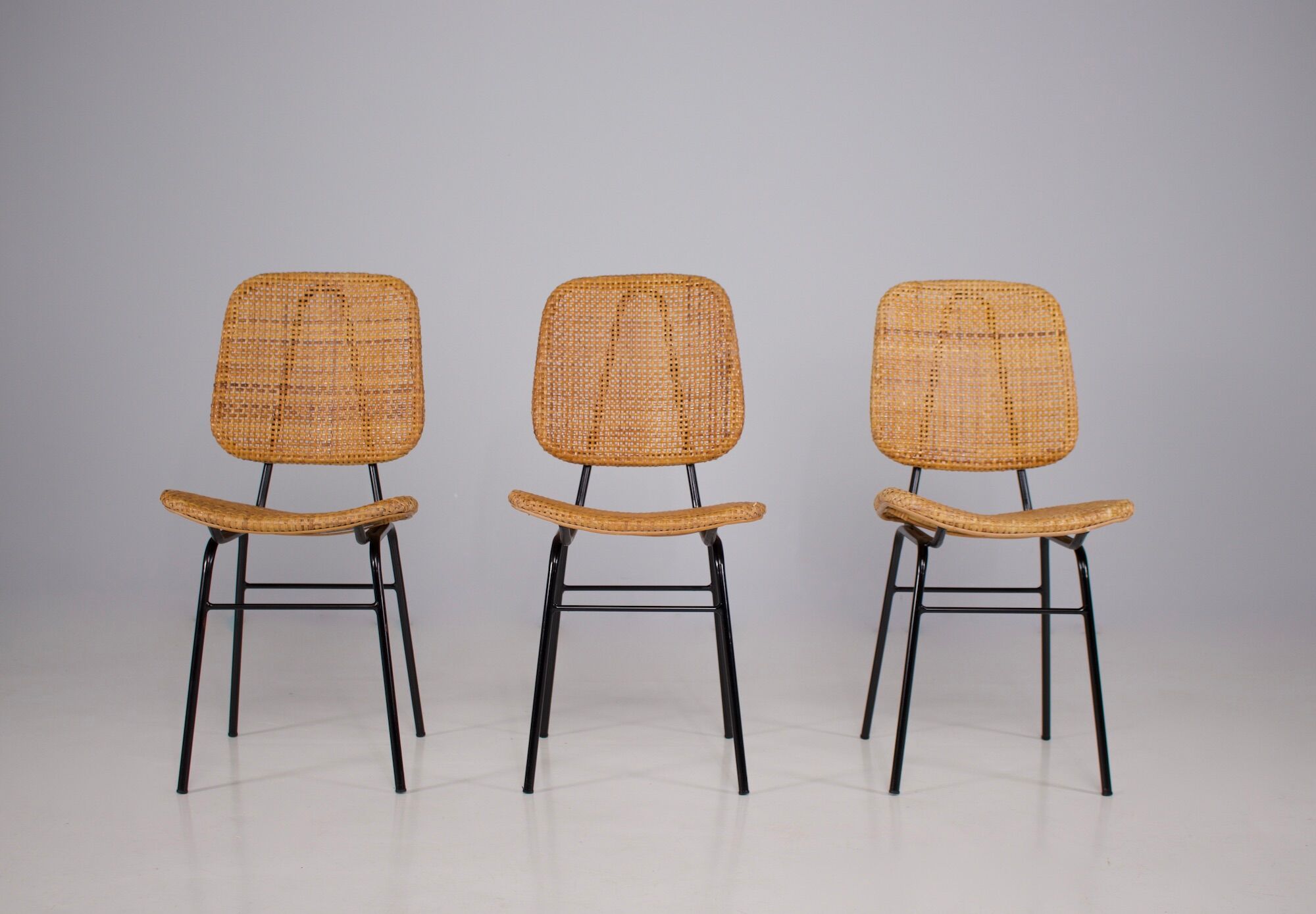 Rattan/bamboo splice chairs