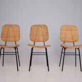 Rattan/bamboo splice chairs