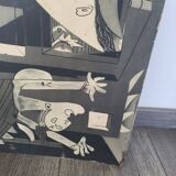 Wooden painting reproduction Picasso Guernica