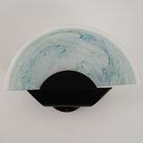 Wall lamp, Murano glass, Italian design, 1970s, manufacture: Italy