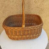 Vintage wicker basket