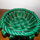 Empty cup pocket vintage braided ceramic pocket