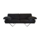 Durlet, Blue Leather Sofa, Model Cornelius, 1980s