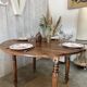 Extendable country table