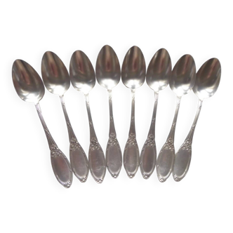 Boulenger 8 silver plated table spoons