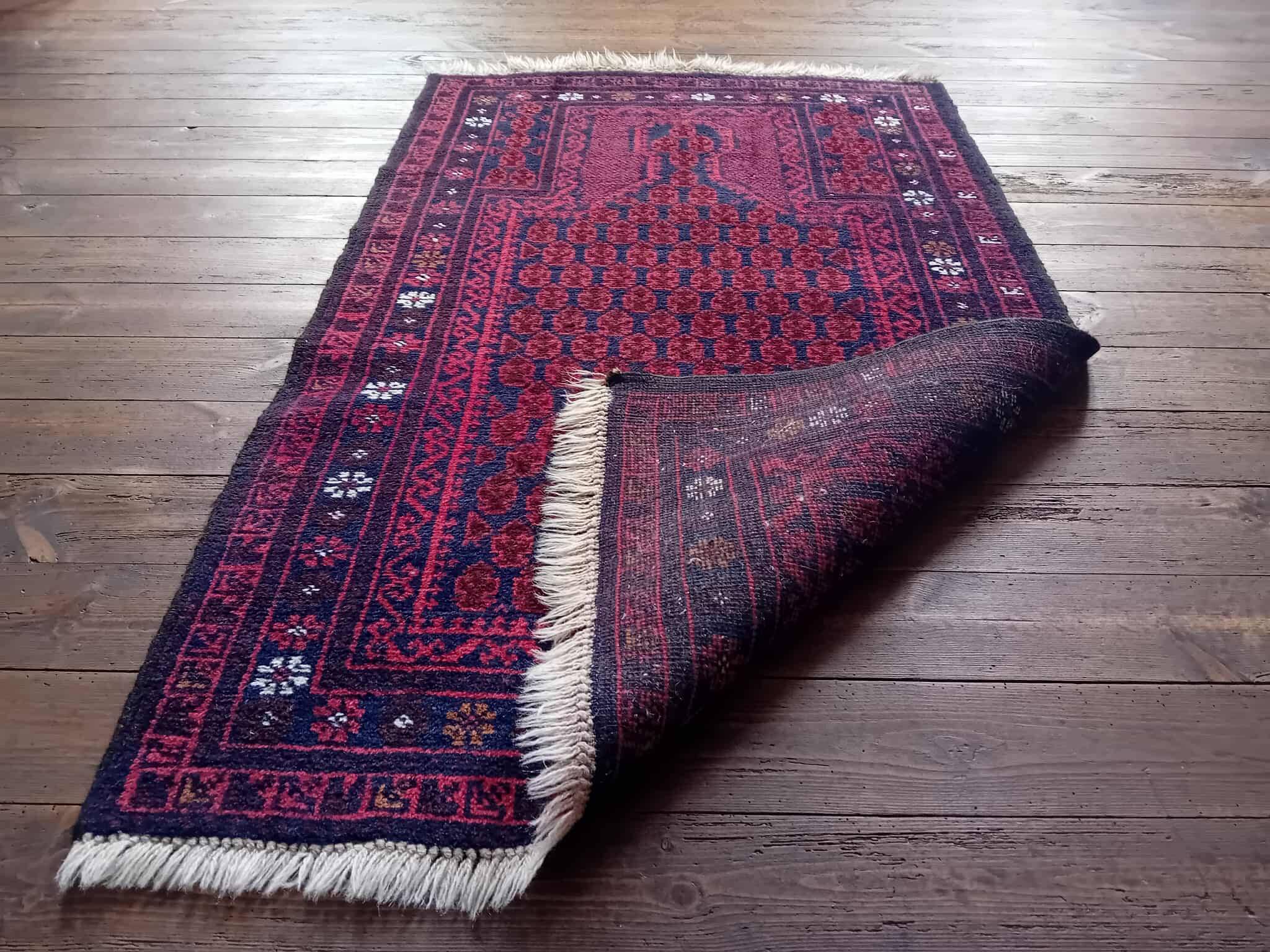 Handmade Afghan Beluch Rug 140x89cm