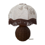 Wicker lamp