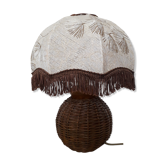 Wicker lamp
