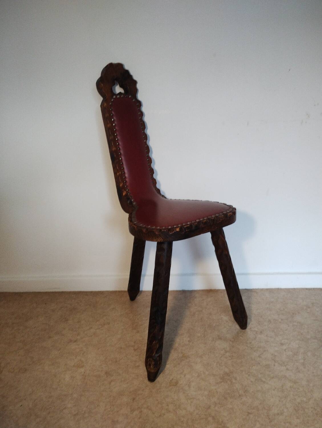 Brutalist Spanish Chair